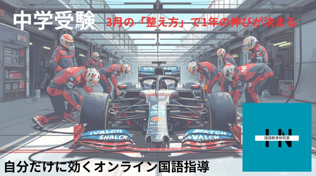 3月の「整え方」で1年の伸びが決まる